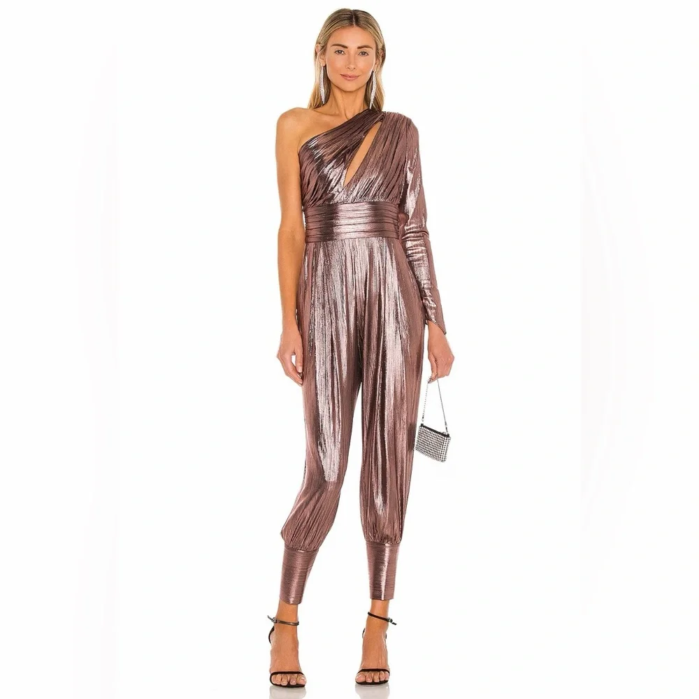 Retrofete Timi Jumpsuit in Rose Gold - Picture 5 of 9
